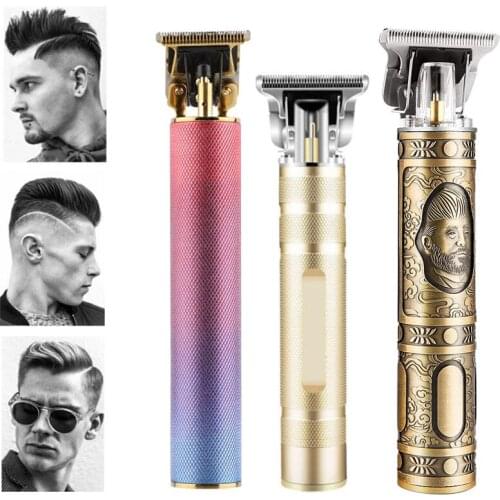 USB Hair Trimmer Electric Hair Clipper Professional Shaver Haircut Style Man Hair Cutting Machine Rechargeable Beard Hair Cutter