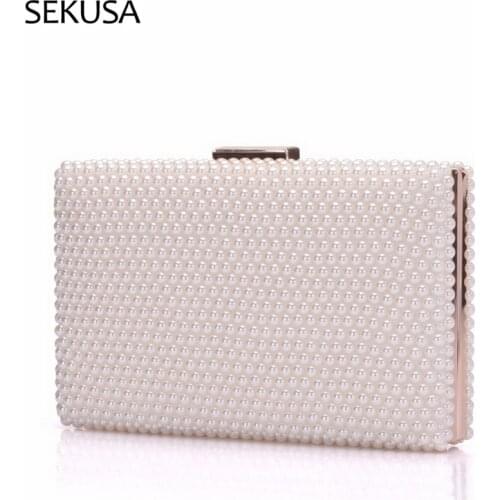 Flap Beading Women Evening Bags Embroider Floral Handmade Style Party Day Clutch Chain Shoulder Female Bridal Purse