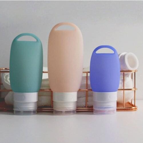 1Pc 40/60/90ML Travel Portable Cosmetic Lotion Bottle Hanging Shampoo Refillable Bottles Sample Empty Bottle Care Skin Tools