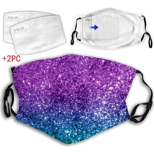 1Pc Ski Fasemask Reusable With 2Pcs Filter Cotton Washable Fase Maksk For Germ Protection For Adults Breathable Cycling Bandana