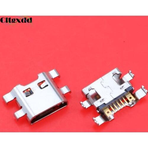 100Pcs For LG G4 F500 H815 K10 K420 K428 K10 2017 X400 K121 M250 Micro USB Charging Dock Connector Charge Port Socket Jack Plug