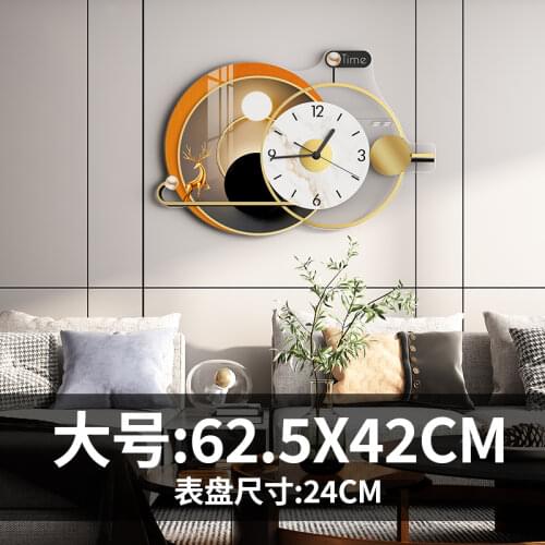 Creative 3D Acrylic wall clock wall stickers Wall decorations living room wall ornament Wall clock modern design home decor