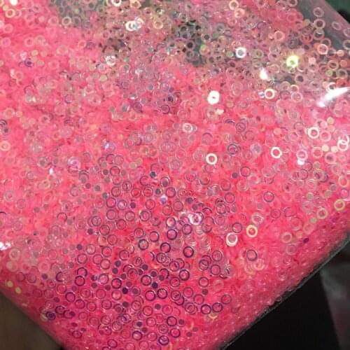 50g(20000pcs) 3mm Round Brilliant PVC loose Sequins Paillettes for Scrapbook/sewing/wedding decoration confetti