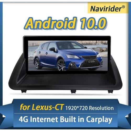 4GB Ram Android 10 Car Radio BT Head Unit For Lexus CT200h CT200 Lexus CT 200H 2012 2017 Multimedia Touch Screen GPS Navigation