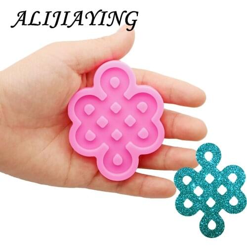 Blessing Knot Keychain Molds, Epoxy Resin Mold, Silicone Mould DIY Resin Crafting Jewelries DY1004