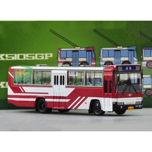1/76 scale classic metal alloy die-casting Shanghai bus simulation model adult collection childrens toys gifts family display
