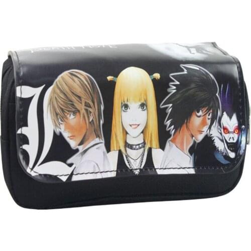 Death Note Book Wallet Purse Zipper PU Leather Coin Long Students Boy Girl Purse Bag Cosplay Anime