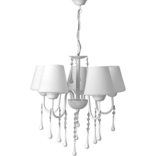 Modern 2021 Nisaluce Swan Beaded chandelier 5'Li White chandelier люстра
