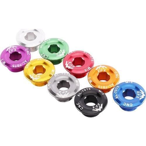 M15 M18 M20 Bicycle Accessories Parts Crank Bolt Cover Cap Bike Bottom Bracket Bolt Crank Arm Fixing Supplies