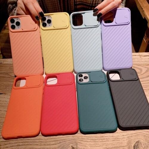 Fashion Candy color Camera Protection case For iphone 11 Pro XS MaX XR X Soft TPU For iphone 6 7 8 plus back cover capa funda