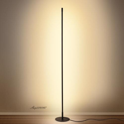 Nordic Ins Floor Lamp Minimalist Free Standing Light for Living Room Bedroom Corner Floor Lights Decoration Modern Led Line Lamp