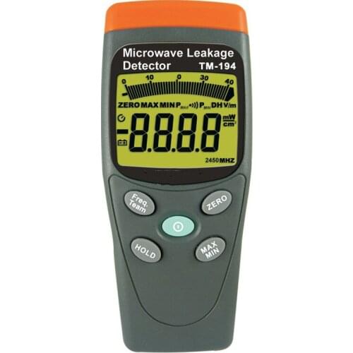 New High Quality Precision Microwave Leakage Detector TM-194 Portable Digital Electromagnetic Radiation Detectors LCD Tester