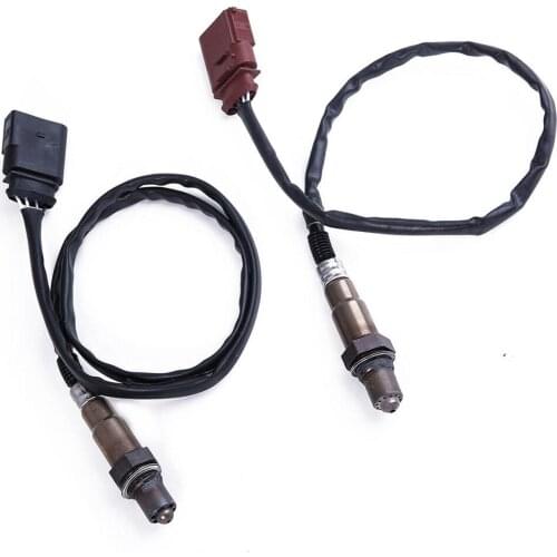 06A 906 262 F 2pcs Front & Rear Oxygen Sensor O2 Set For V W Beetle Golf J etta A-udi TT 06A906262Q 06A 906 262 Q 06A906262F
