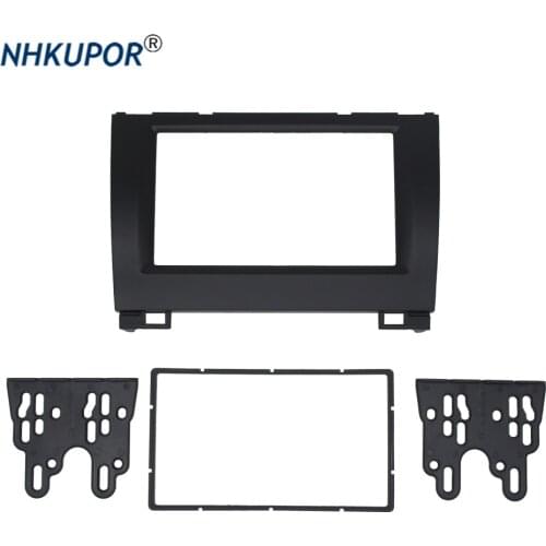 Car Dashboard Refit Panel For GREAT WALL Hover (Haval) H3 H5 X240 Double 2 Din Radio Stereo Fascia Trim Installation Frame Kit