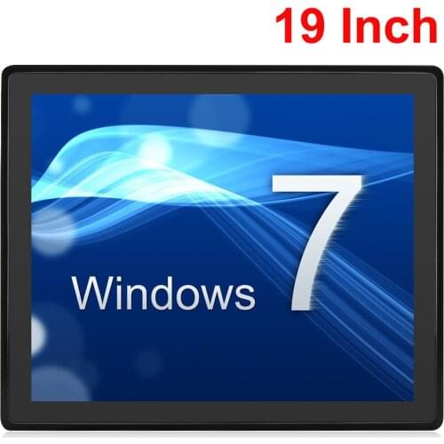 19.0 Inch Industrial Panel PC All In One Computer Windows 10 Tablet Win 7 Linux Intel I3 I5 I7 8GB RAM Dual WiFi RS232 RJ45