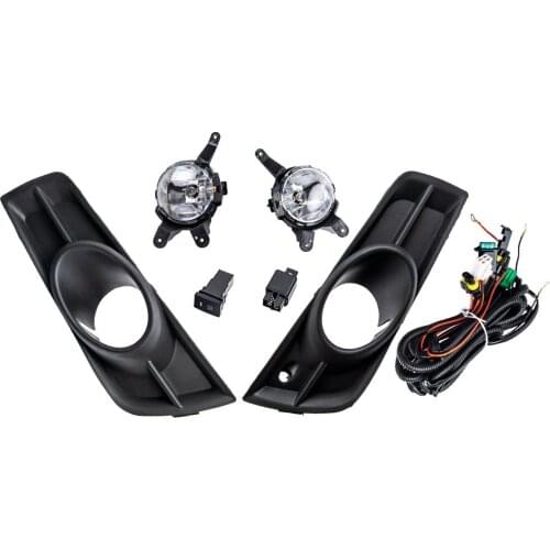 Driving Bumper Fog Lights w/ Bulbs+Switch For Chevrolet Cruze Chrome 2011 2012 2013 2014