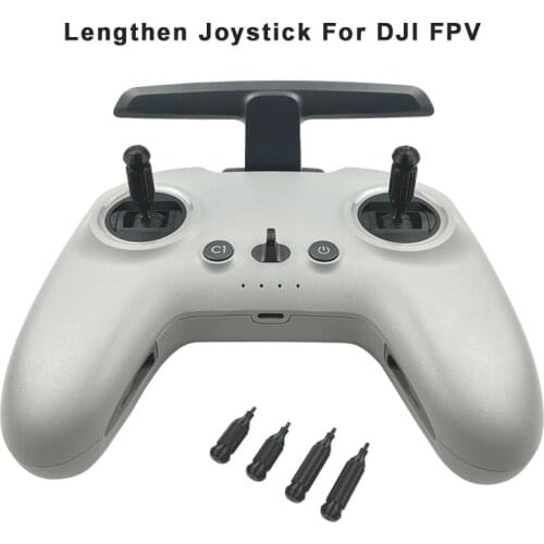 3D Print Remote Control Joystick Replacement Spare Parts lengthen Thumb Stick Rod for DJI FPV Drone Accessories