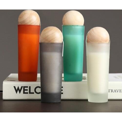 Scented Aromatherapy Candles In Glass Wedding Candles Home Decoration Birthday Party Pillar Aroma White Velas Perfumadas Gift 38