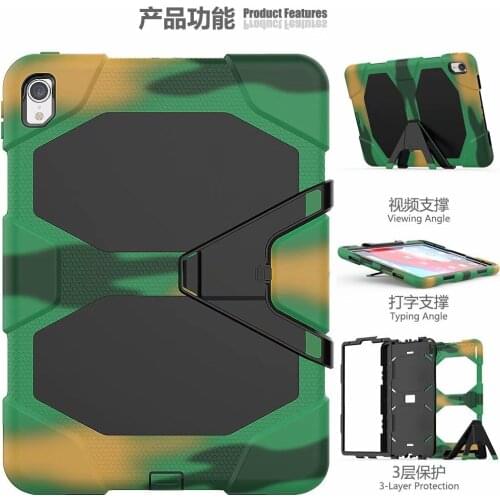 Heavy Duty Rugged Shockproof Kids Proof Hybrid Cover Case For Apple iPad Pro 11" 2018 A1980 A2013 A1934 Full Body Safe Case