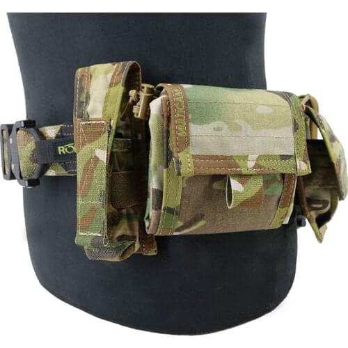 Tactical Folding Bag Military Fan Recycling Collection Tool Storage Bag Organizing Round Corner Design 500d Cordura