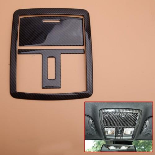 1 Set Car Reading Light Lamp Decoration Cover Trim Fit for Dodge Challenger 2015 2016 2017 2018 2019