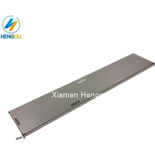 10 Pieces Free Shipping offset printing parts carbon vane for pump 240x48x4mm