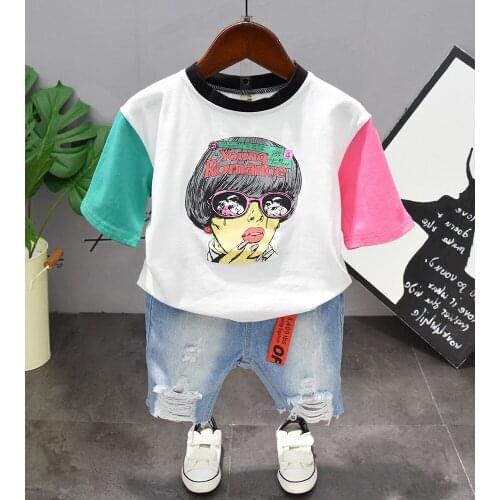 Boys Clothing Sets Children Clothing Set Kids Boy Clothes Cartoon T-shirts+shorts pants 2pcs Casual Outfit 2-6year