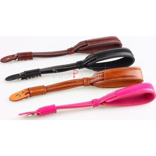 50PCS PU Camera Wrist Hand Strap Grip For Fujifilm Canon g11 g12 leica M9 M6 olympus ep1 e-pl1/2 p3 x100