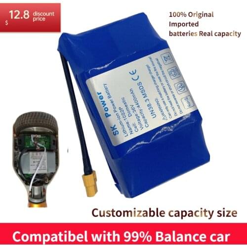36V 4.4Ah 4400mah high drain 2 wheel electric scooter self balancing lithium battery pack for Self-balancing Fits 6.5" 7"