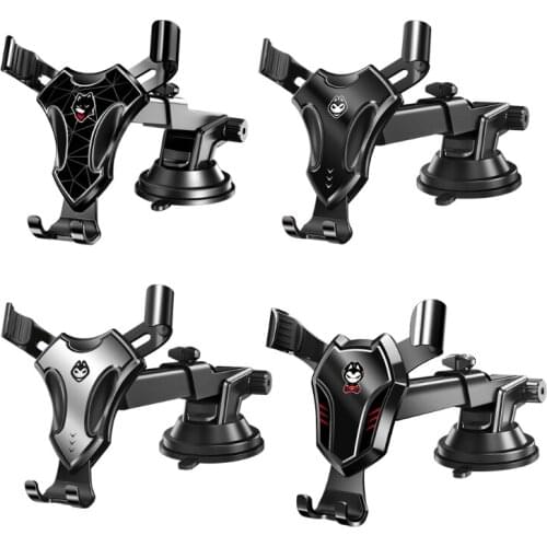 Car Holder Foldable Multi-angle Cell Phone Stand for Portable Phone Holder Non Slip Car Air Vent Mount Clip 4.7-6.7