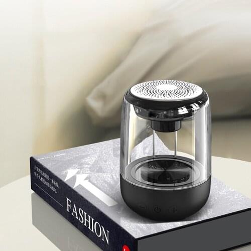 TWS Wireless Bluetooth Speaker 5W Portable Small Colorful LED Light Home HiFi Microphone Loudspeaker Bass Subwoofer Soundbox