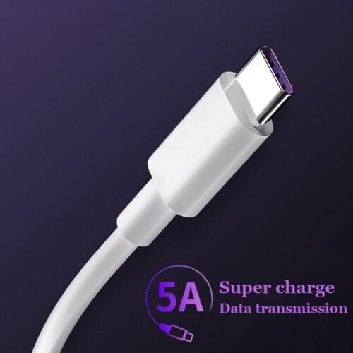 Fast Charging USB Type C Cable 5A USB C Cable Type C cable for Huawei Data Cord Charger USB Cable C For Samsung S20 S10