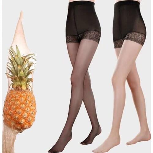 Tights Women Double Color Anti-emptied Girl Nightclub Sexy Safety Pants Fake Stocking Anti-hook Tattoo Pantyhose Tight for Women