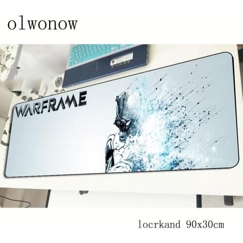 Warframe pad mouse cool new computador gamer mouse pad 90x30cm padmouse Adorable mousepad ergonomic gadget office desk mats