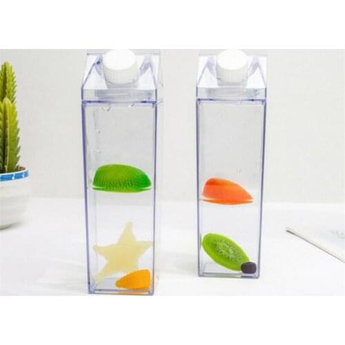 Multifunction Widely Use Creative Transparent Water Bottle Juice Milk Mug for Household