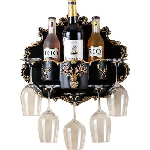 Multi-Function Household Creative Decorations Creative Wine Rack Wall Hanging Wine Holder Wall Mounted Wine Rack