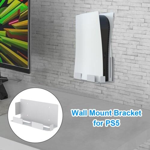 Game Console Wall Mount Bracket for Sony PS 5 PS5 Storage Holder Stand Electronic Machine Accessories