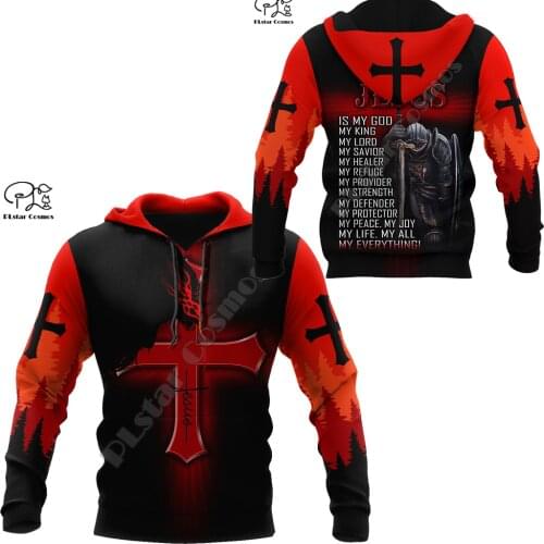 PLstar Cosmos NewFashion Christian Bible Faith Jesus God Lion Retro Art Streetwear Tracksuit 3Dprint Men/Women Casual Hoodies D3