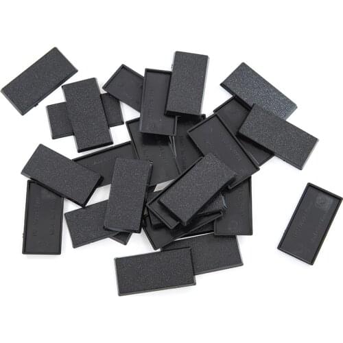 2.5x5cm ABS Table Wargame Base For Gaming Miniature Figures Layout