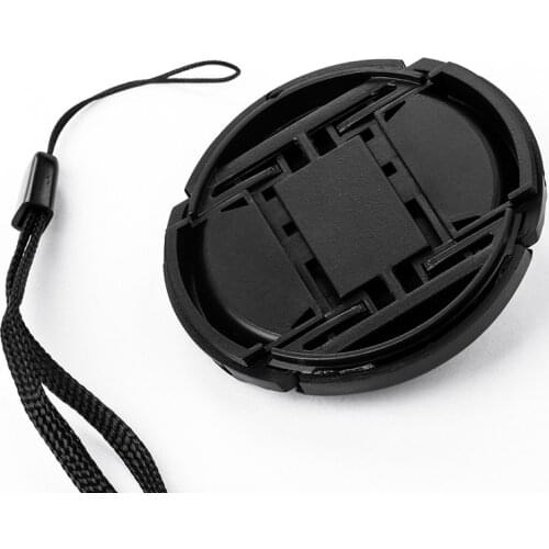 52 55 58 62 67 72 77 mm front Lens Cap/Cover protector Center Pinch Snap on for sigma dslr camera