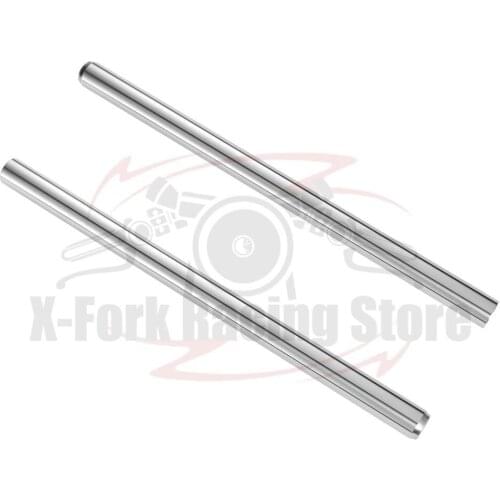 Front Inner Fork Tubes Pair Inner Pipes Sliver For Yamaha XV500 VIRAGO 1996-1998 1997 2GV-23110-01-00 2GV-23110-00-00 36x595mm