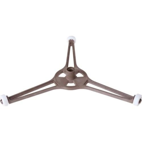 Microwave Oven Plastic Triangle Shaped Tray Support For 24.5cm Flat Glass Plate