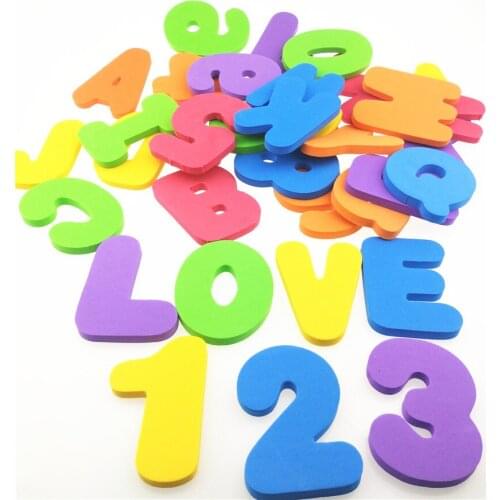 Swimming toys Bath Toys Floating toy Alphabet educational toy ( 36 pcs per lot)