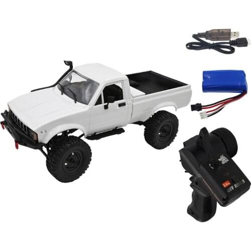 T5EC WPL C24 DIY Rock Crawler RC Off-Road Car Mini RC Pickup Powerful Suspension 4 Wheel Drive Car Assembled KIT