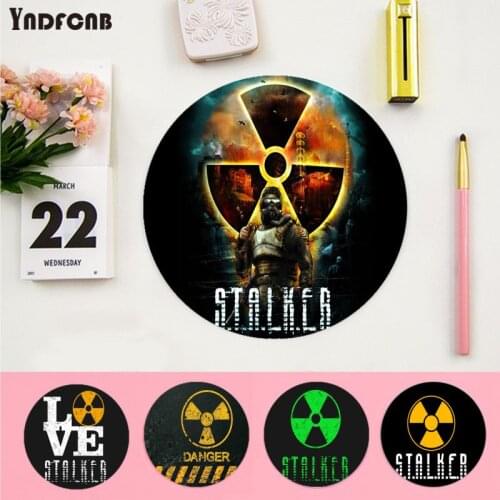 YNDFCNB New stalker logo Soft Rubber Professional Gaming Mouse Pad Computer Anti-Slip Laptop PC Mice Pad Mat gaming Mousepad