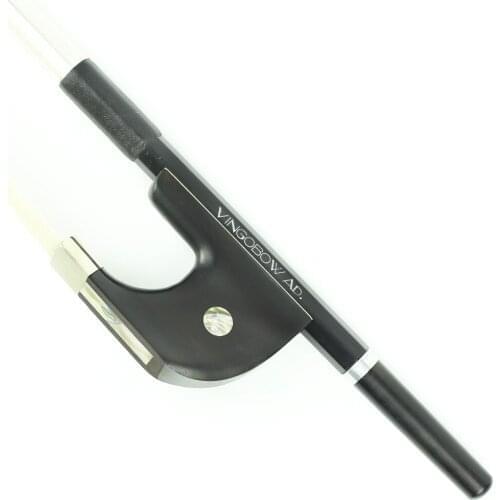 100BG 1/4 Size German Style Carbon Fiber BASS BOW Ebony Frog Natural Mongolia Horsehair Bass Parts Accessories