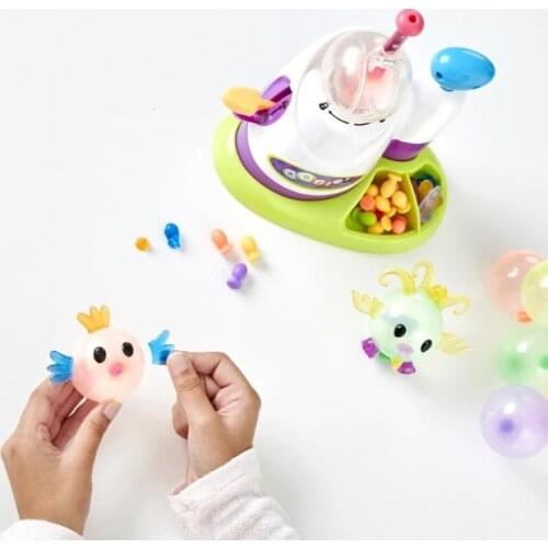 4loaf/48balloon The Oonies bubble ball game play set only fitting balloon beads kids funny table game toy d12