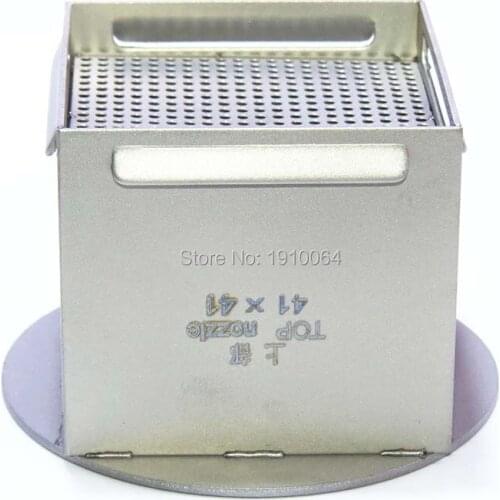 41mm x 41mm Upper wind Tsui Bga Hot Air Nozzle For Honton Zhuomao SCOTLE-IR360 SCOTLE-HR6000 SCOTLE-HR460 SCOTLE-HR460C Station