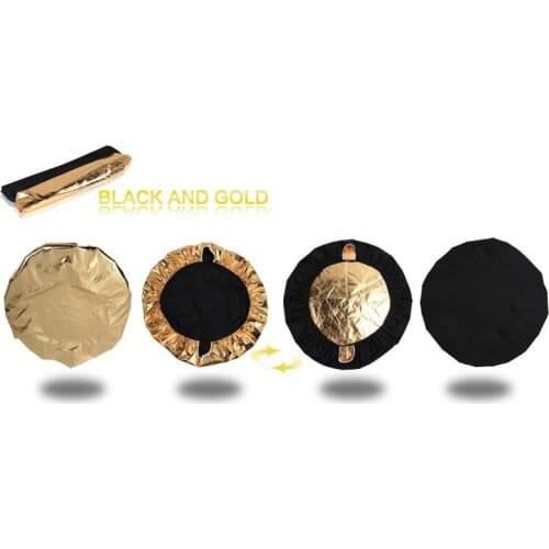 6in1 32" 80cm handheld multi collapsible photography studio light reflector Disc Portable Collapsible Light Round Diffuser