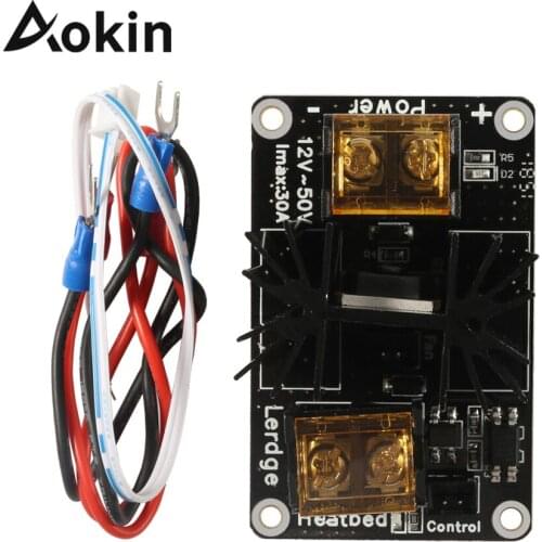 Aokin Add-on Heated Bed Power Expansion Module High Power Module Expansion Board MOS Tube For Anet A8 A6 A2 / Ramps 1.4 / Lerdge